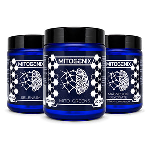 MitoGenix Holistic Vitality Stack — Mito-Greens, Selenium & Magnesium Glycinate