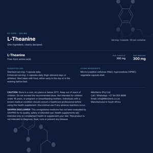 L-Theanine - Calm Focus Support Supplement